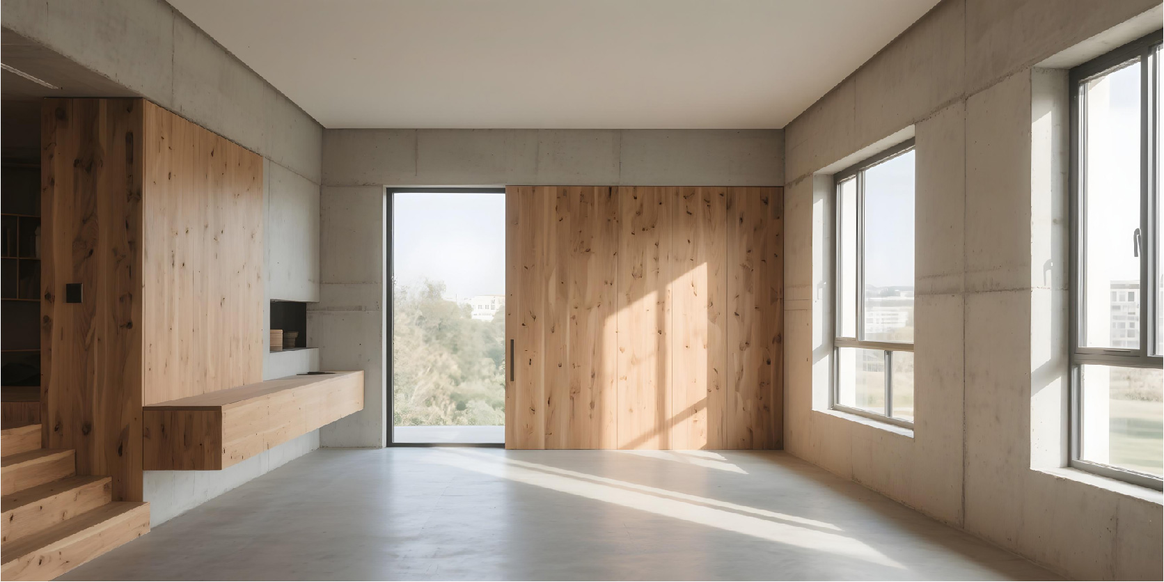 Interno casa moderna ristrutturata